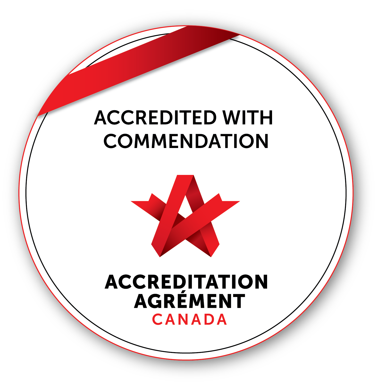 Accrédité avec mention d’honneur par Agrément Canada